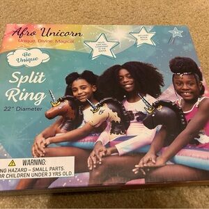 Split Ring - Black, Brown, and White